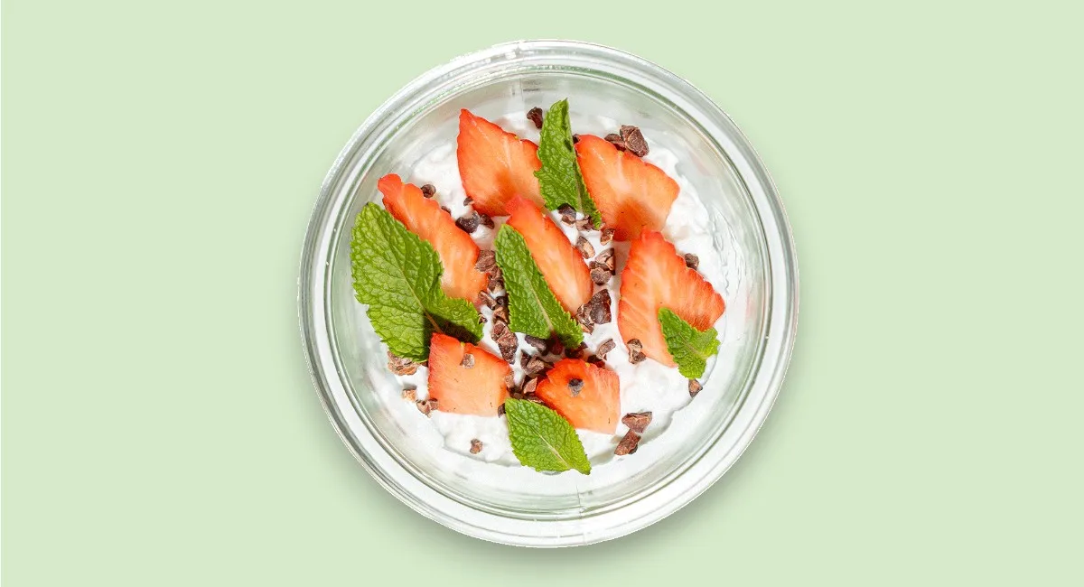 Coconut Milk Rice Berry Bliss