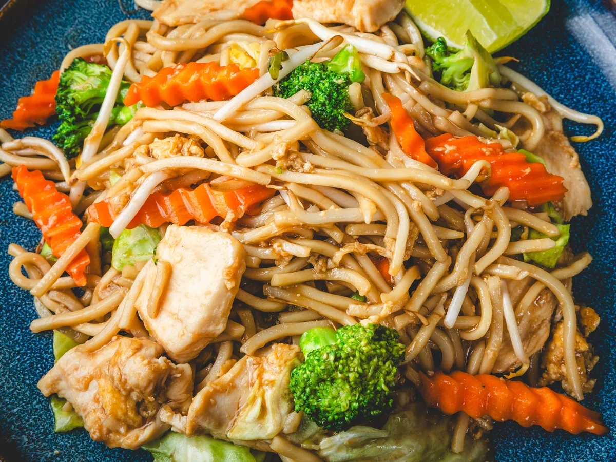 15. Stegte Ægnudler - Phat Mie Moo Dang