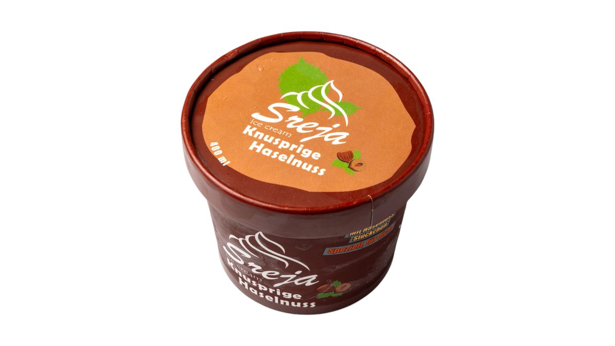 Sreja Knusprige Kakao Haselnuss Eis 120ml