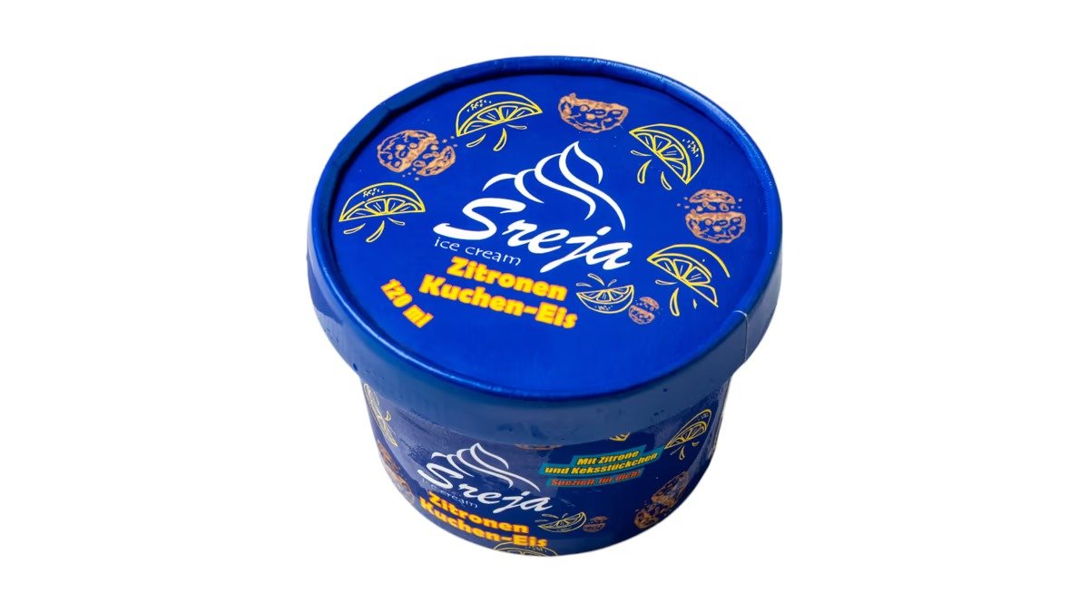 Sreja Zitronen Kuchen Eis 120ml