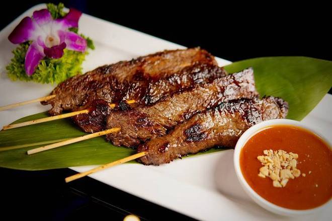 9. Beef Satay