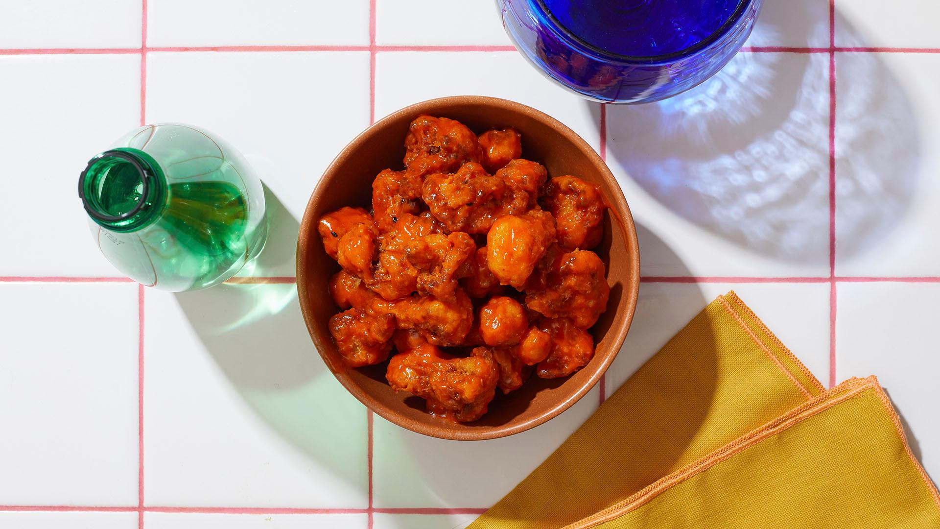 Buffalo Cauliflower Bites