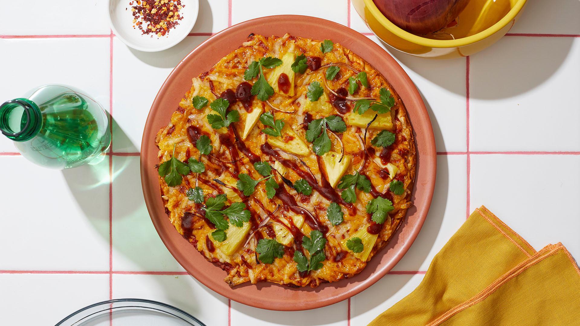 Vegan Empowered BBQ Pizza