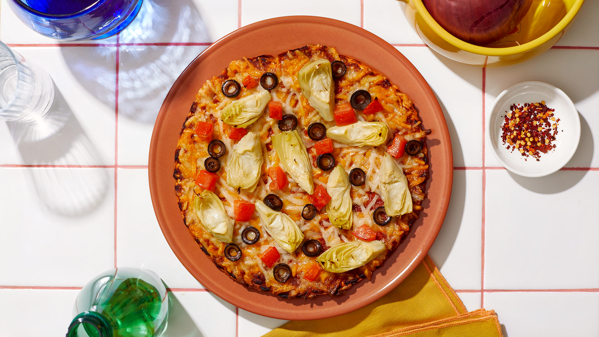 Vegan Spiritual Italian Pizza
