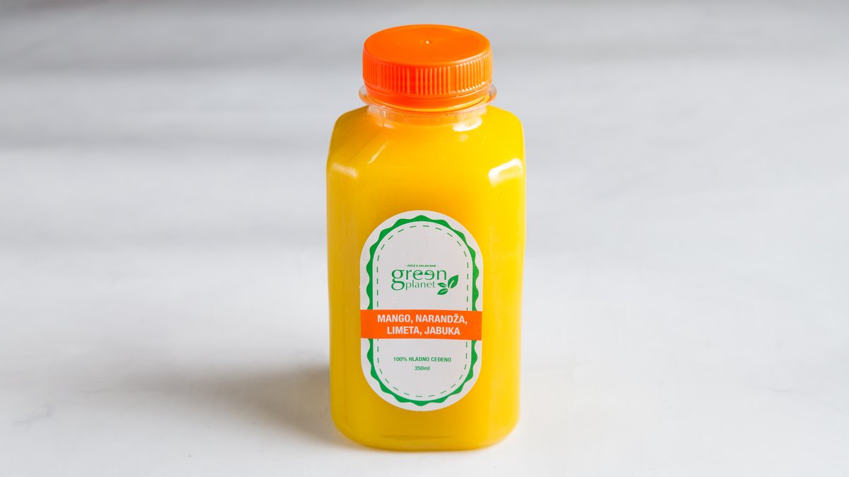 Mix sok - mango, narandža, limeta, jabuka 350ml