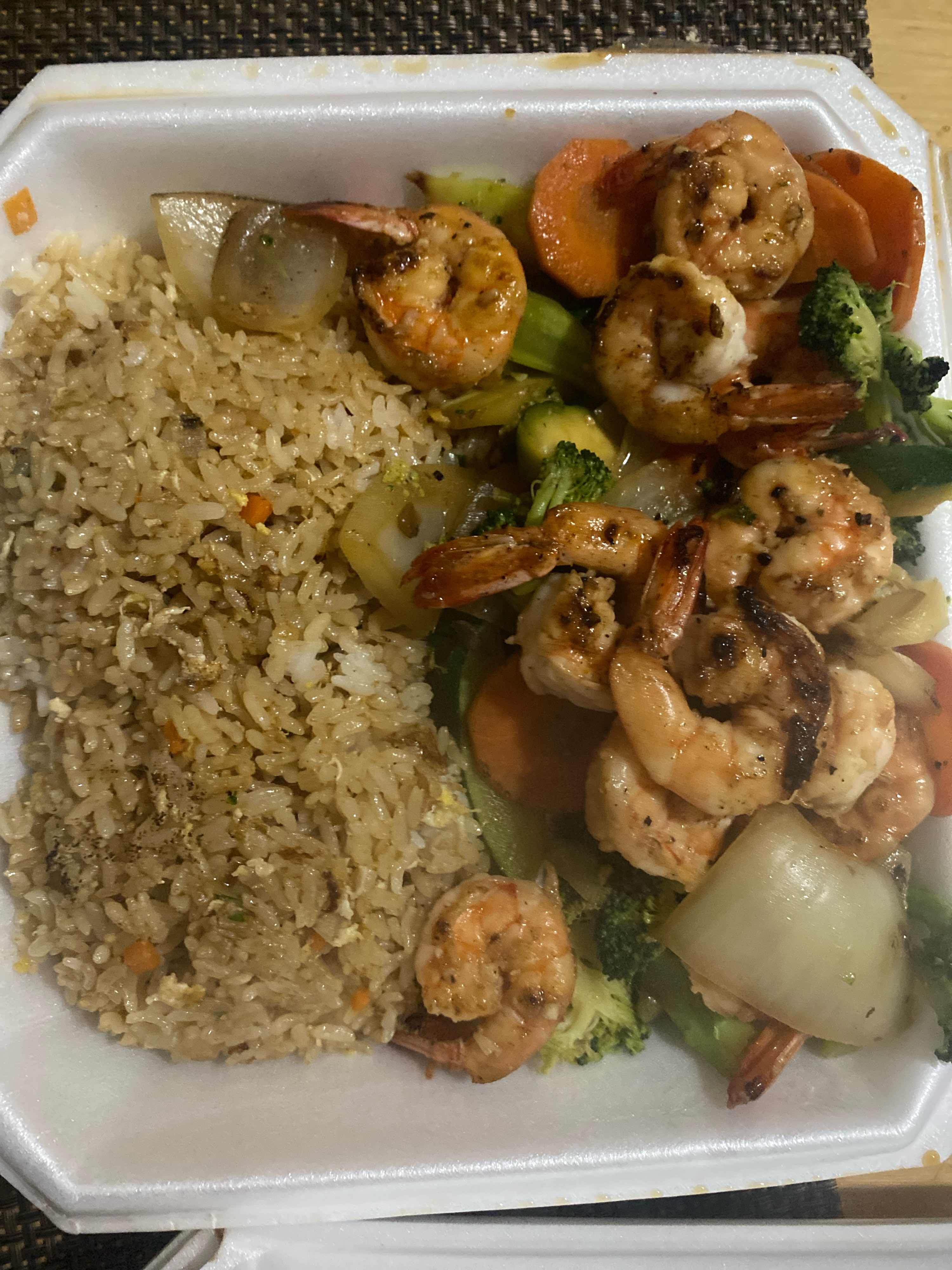 Shrimp Hibachi