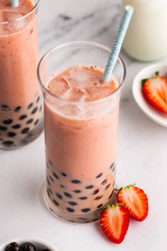 Boba Tea-Strawberry草莓🍓奶茶