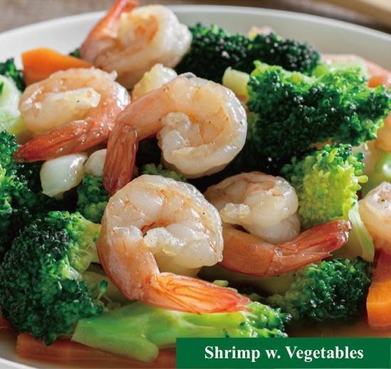 Shrimp with Vegetable杂菜虾