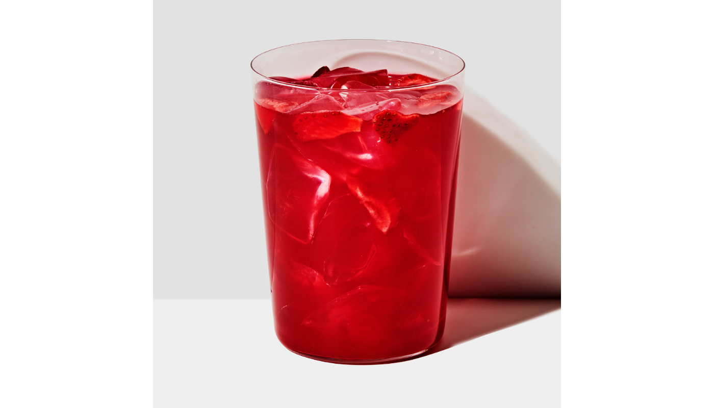 Strawberry Hibiscus Refresher