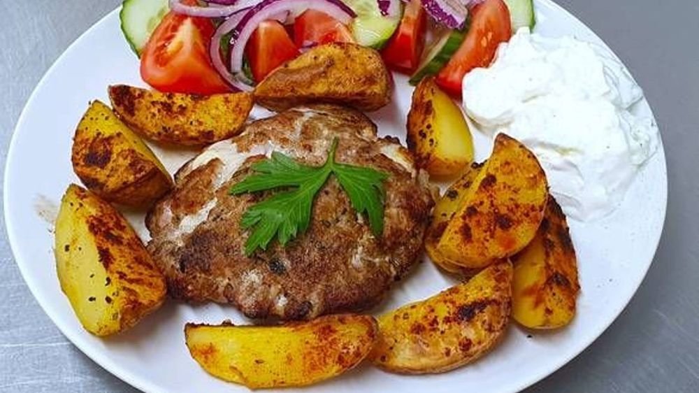 Ostfyld biftekitallrik