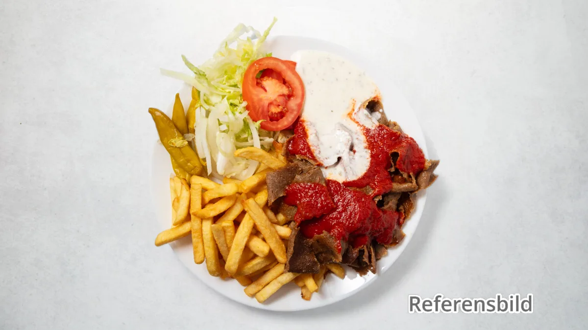 Kebabtallrik