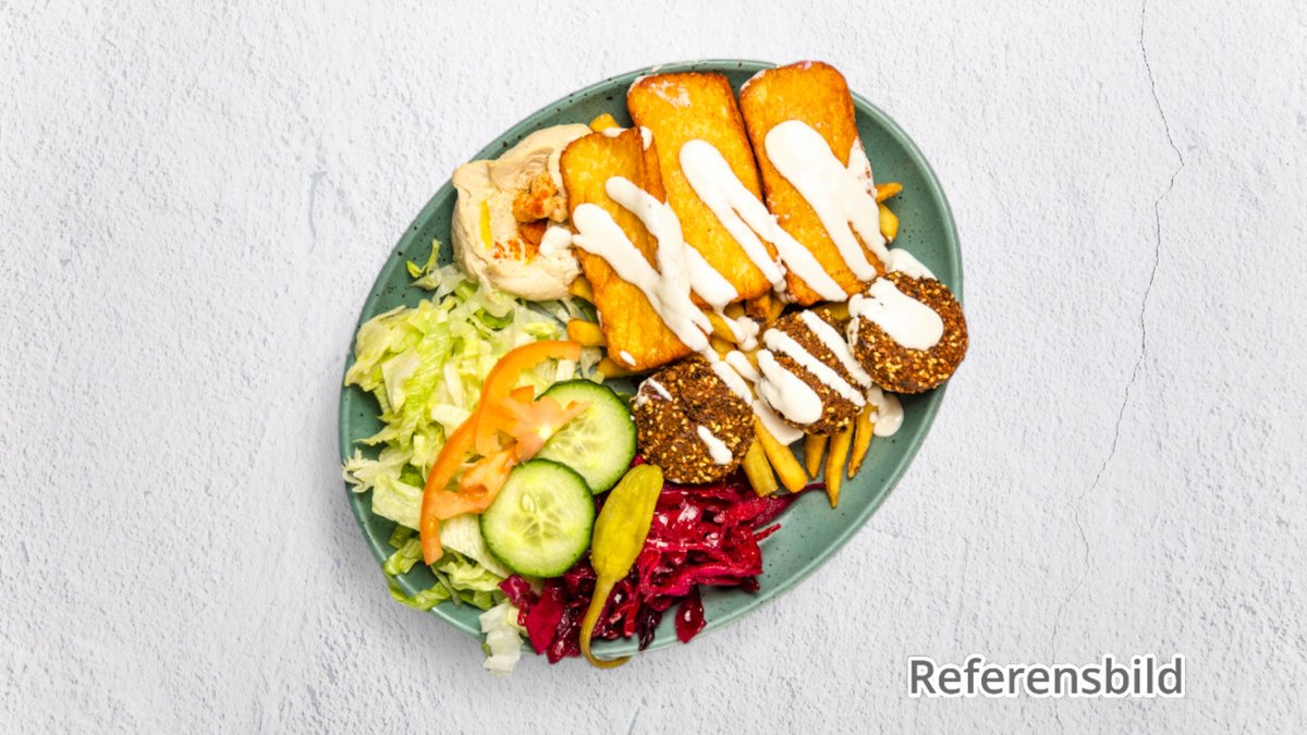Vegetarisk Mixtallrik