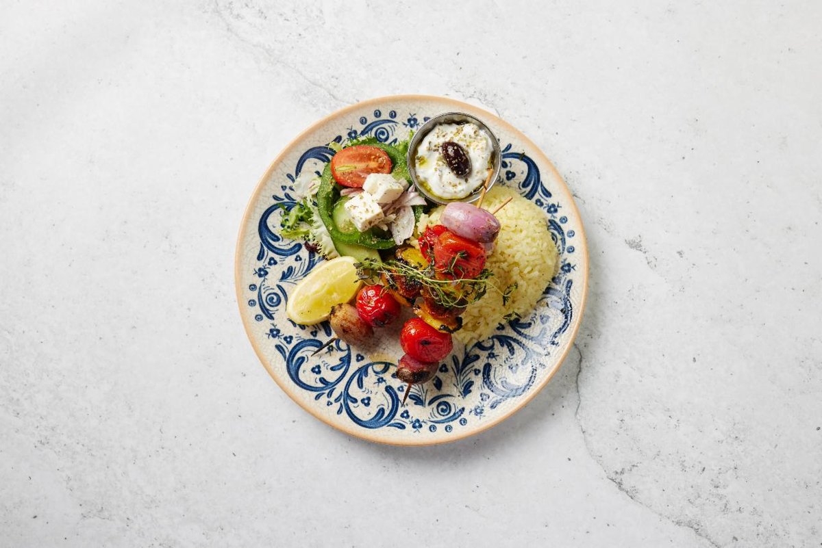 Souvlaki lahanikon
