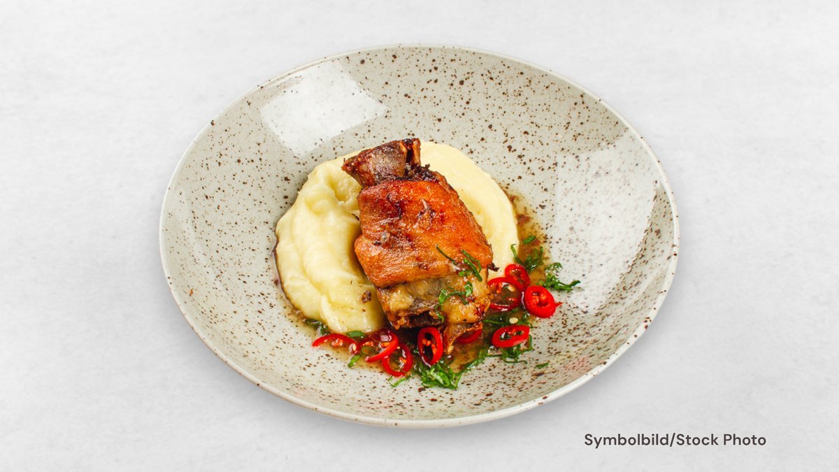 Gebratene Entenkeule Sous-Vide