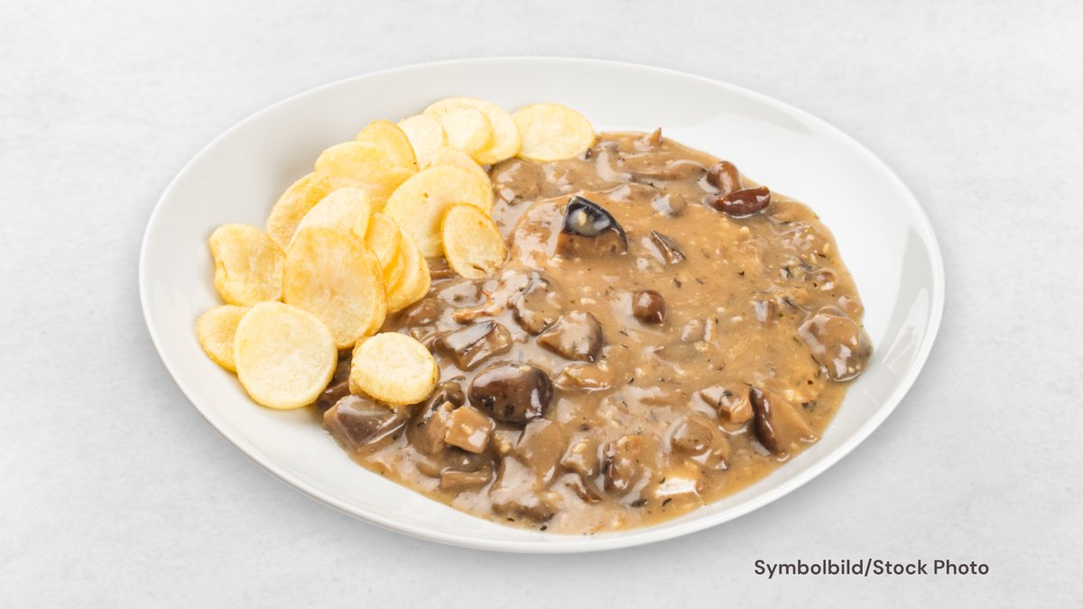 Pilz-Ragout mit Salzkartoffeln