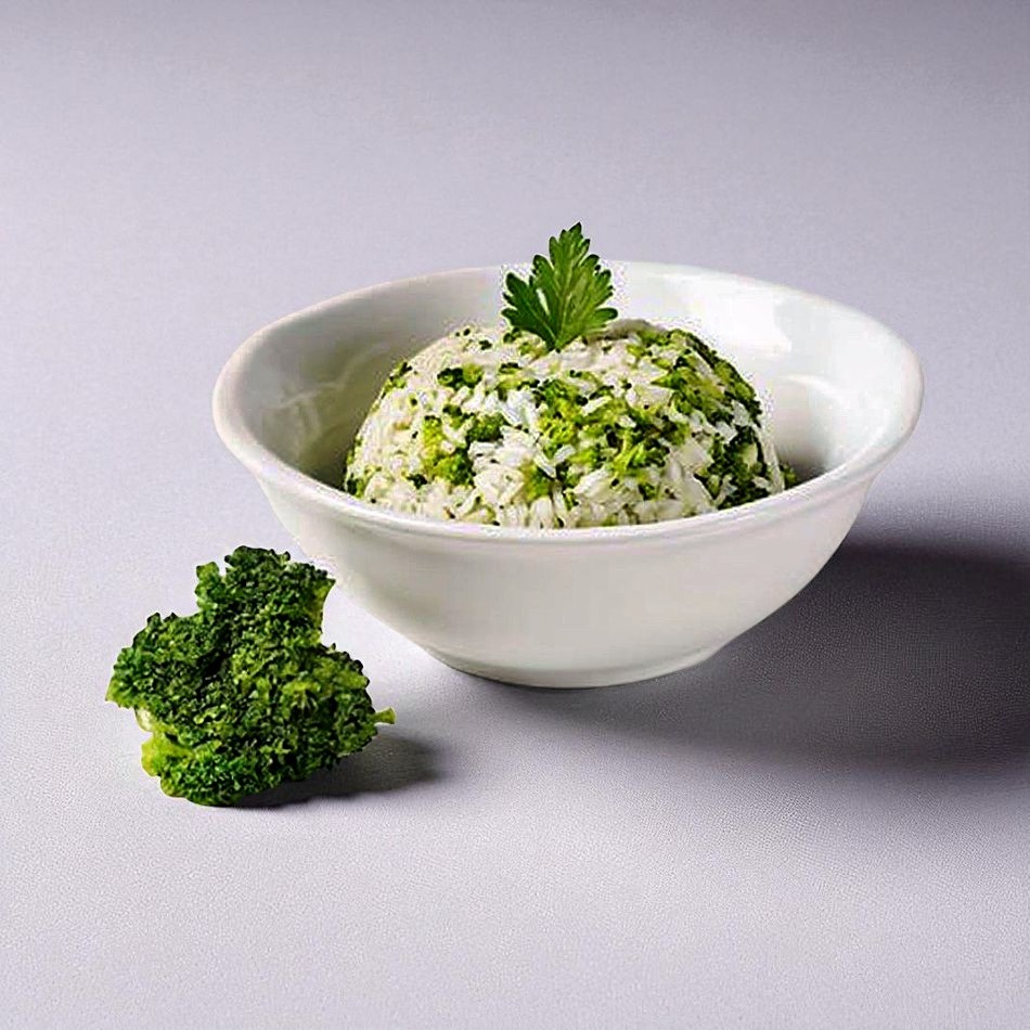 Arroz ao Brócolis