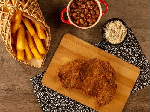 Bife à Milanesa