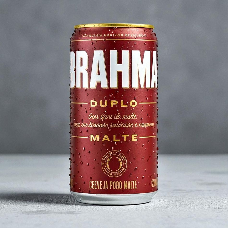 Cerveja Brahma Duplo Malte Lata 350 ml