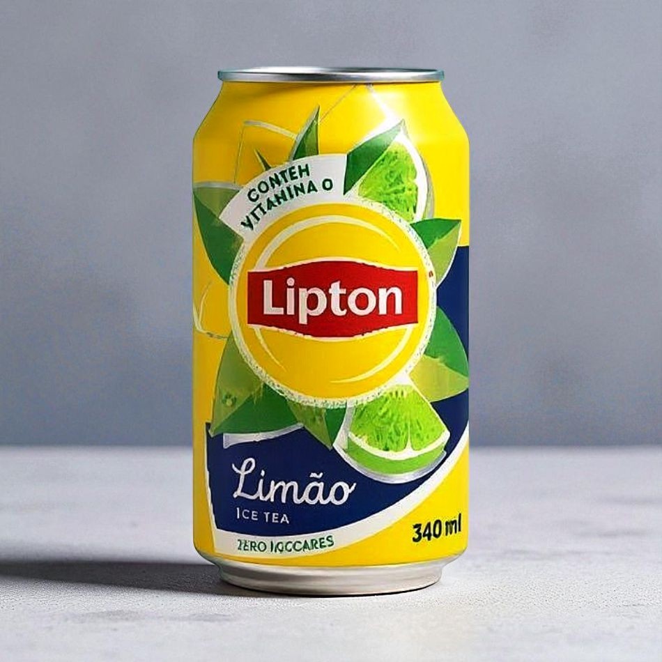 Chá Lipton Limão Lata 350Ml