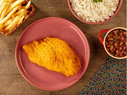 Filé de Frango à Milanesa