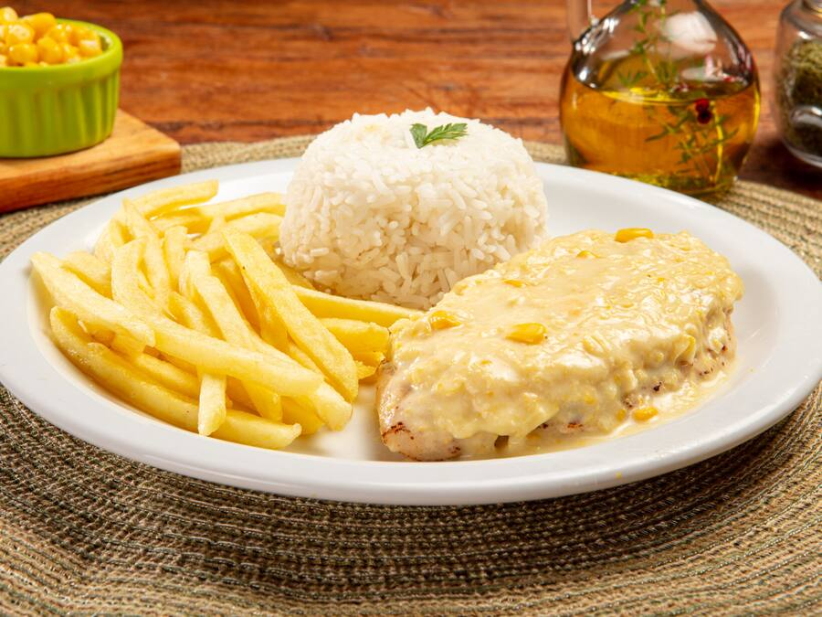 Frango com Creme de Milho
