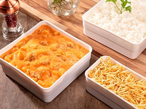 Strogonoff de Carne Tamanho Família