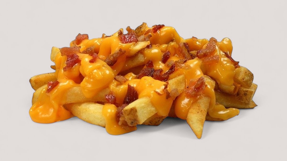 Cheddar Bacon Pomfrit