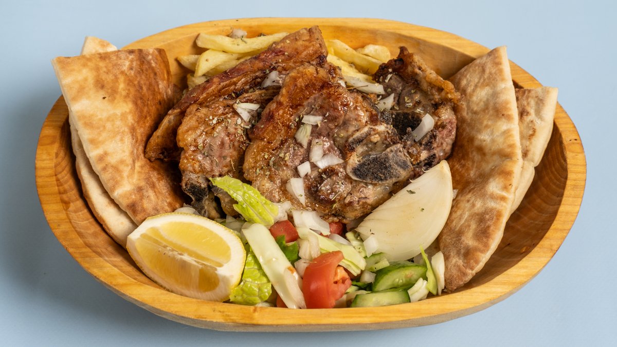 Grilled Lamb Ribs Portion