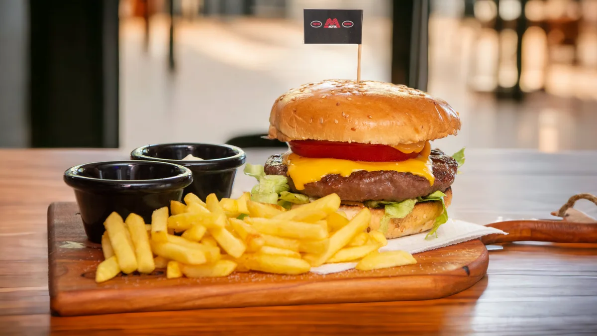 Moto burger 200g