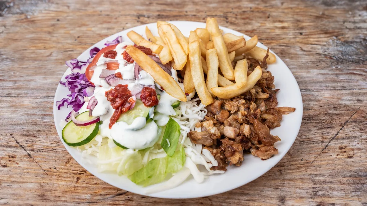 Gyros tál (50dkg)