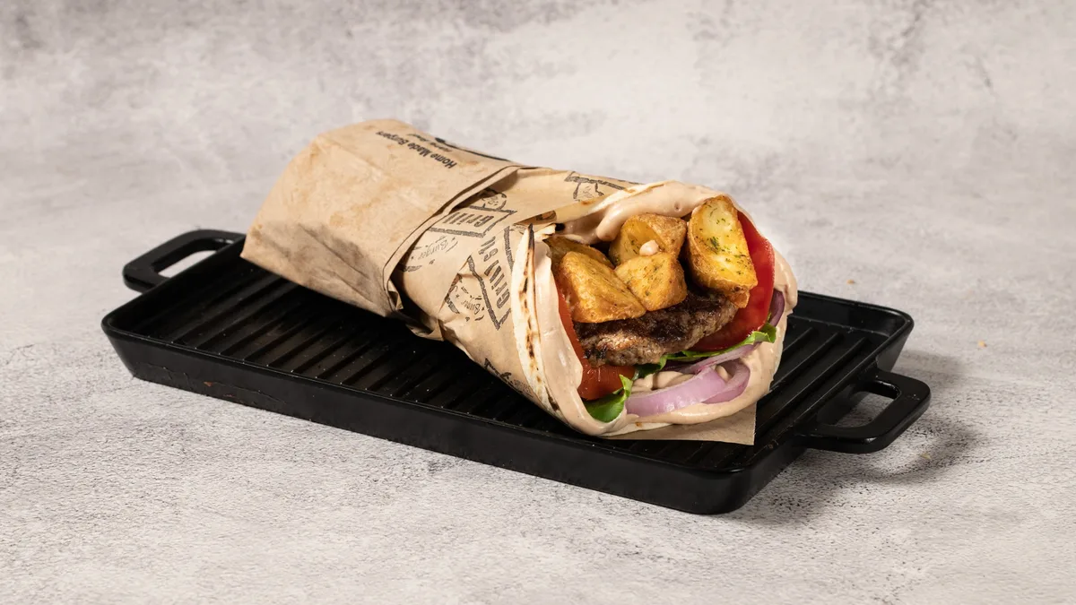 Burger σε Τορτίγια