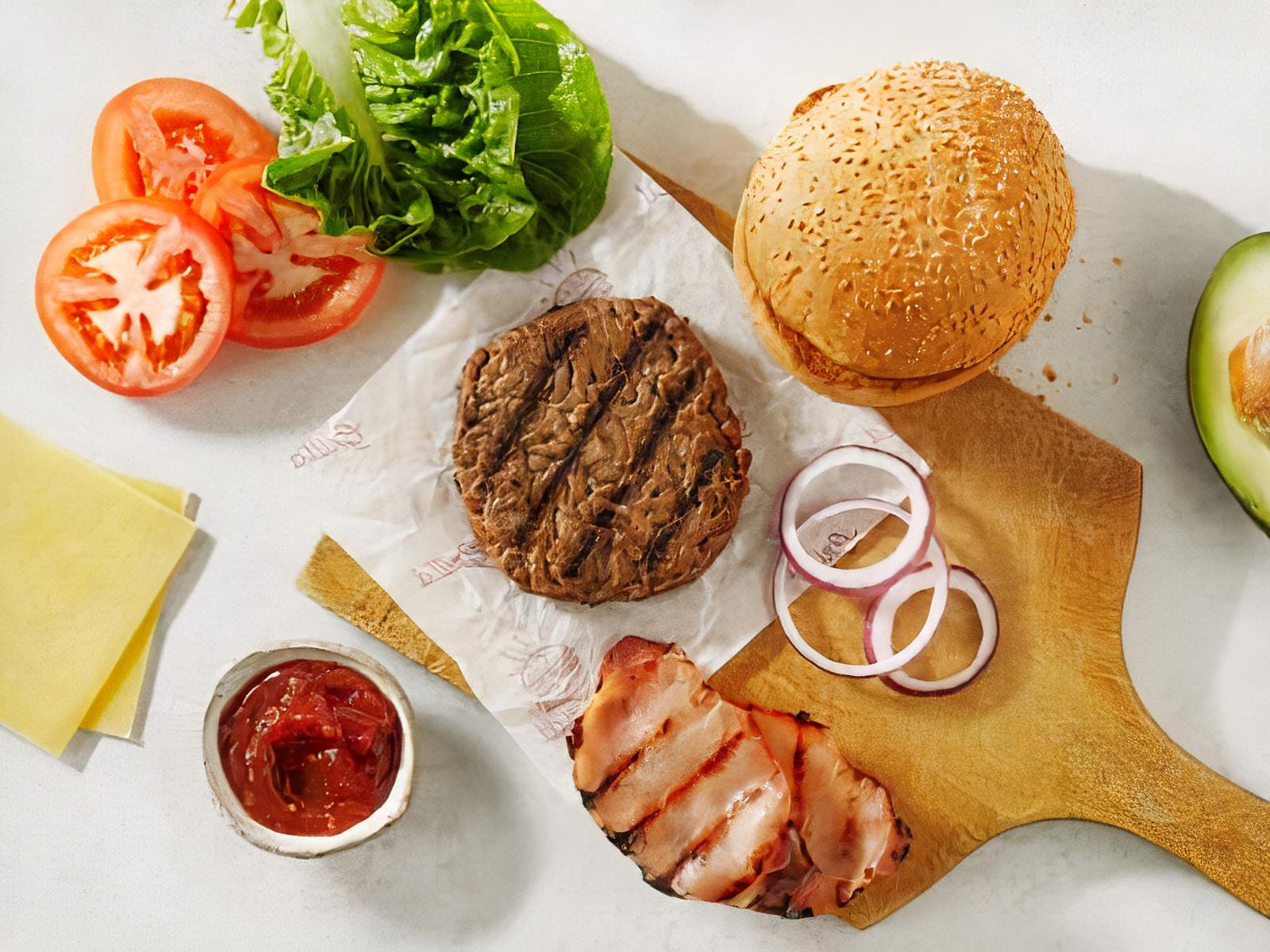 Build Your Own Lamb Burger
