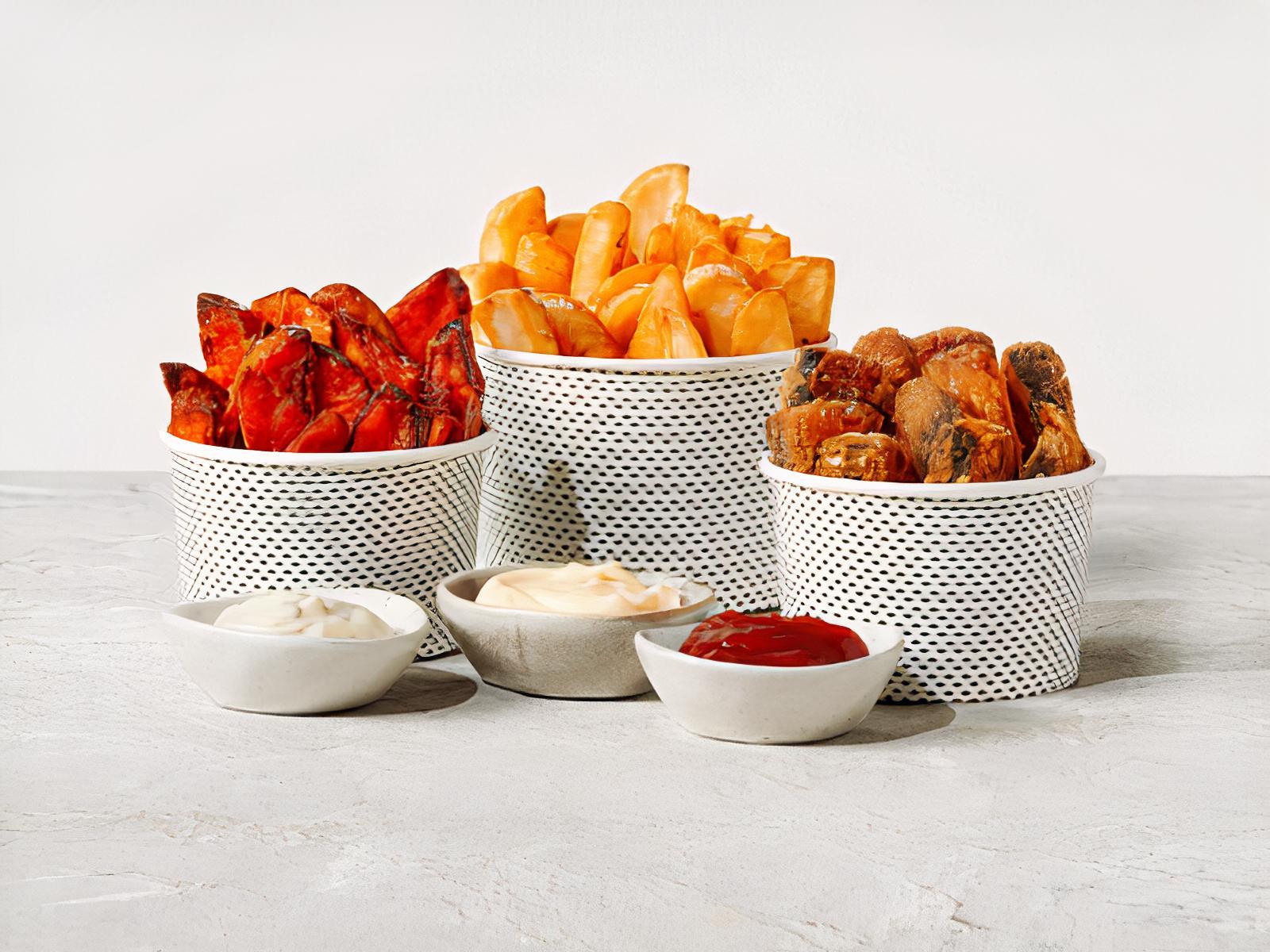 Chips Share Plate w/ Sweet Potato and Zucchini (3600 kJ)
