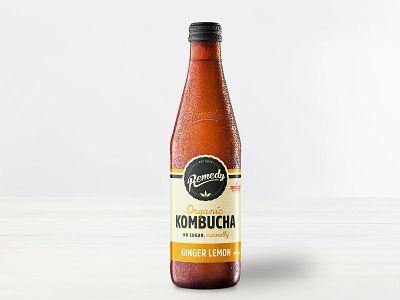Remedy Kombucha - Ginger and Lemon 330ml
