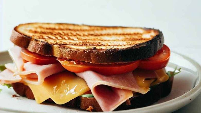 Grilled Cheese Ham and Tomato