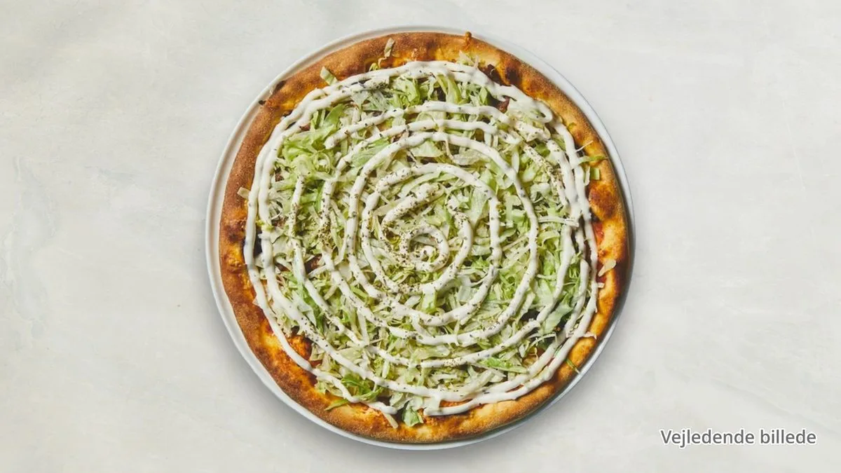 42. Salatpizza Kebab