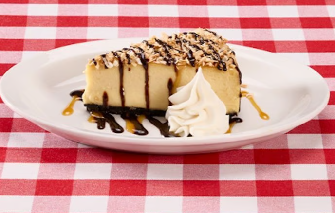 Caramel Coconut Cheesecake