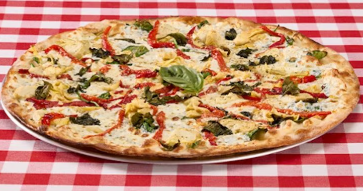 Tuscan Veggie White Pizza