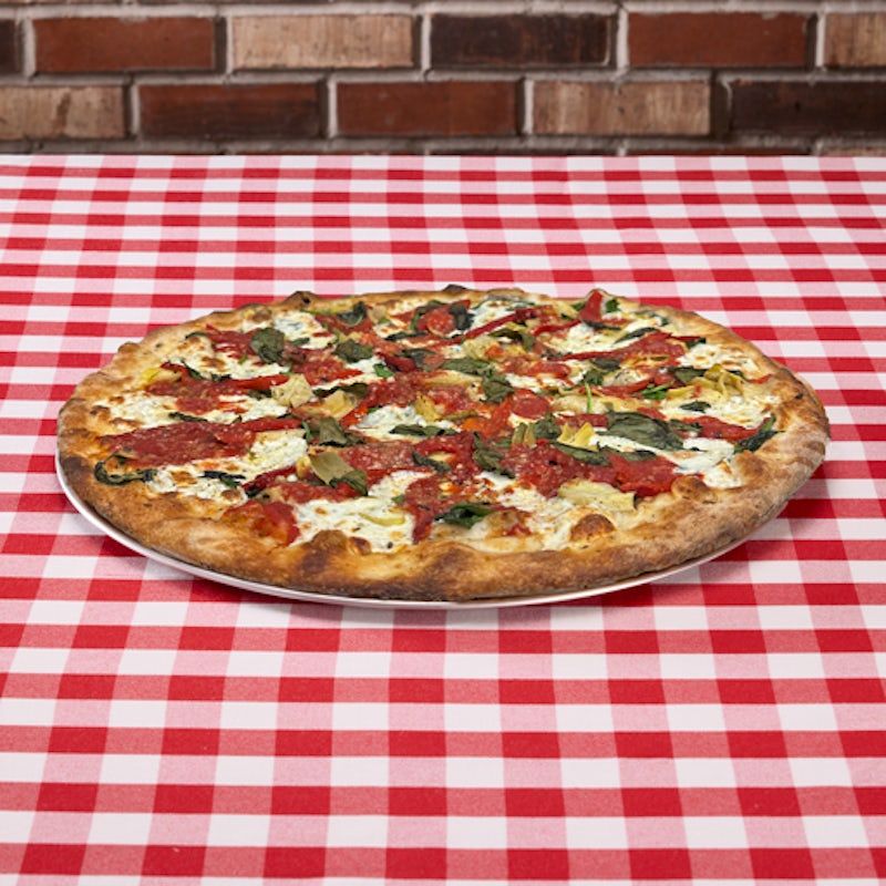 Tuscan Veggie Traditional Pizza