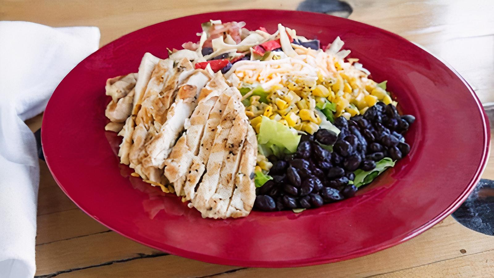 Chicken Fajita Salad