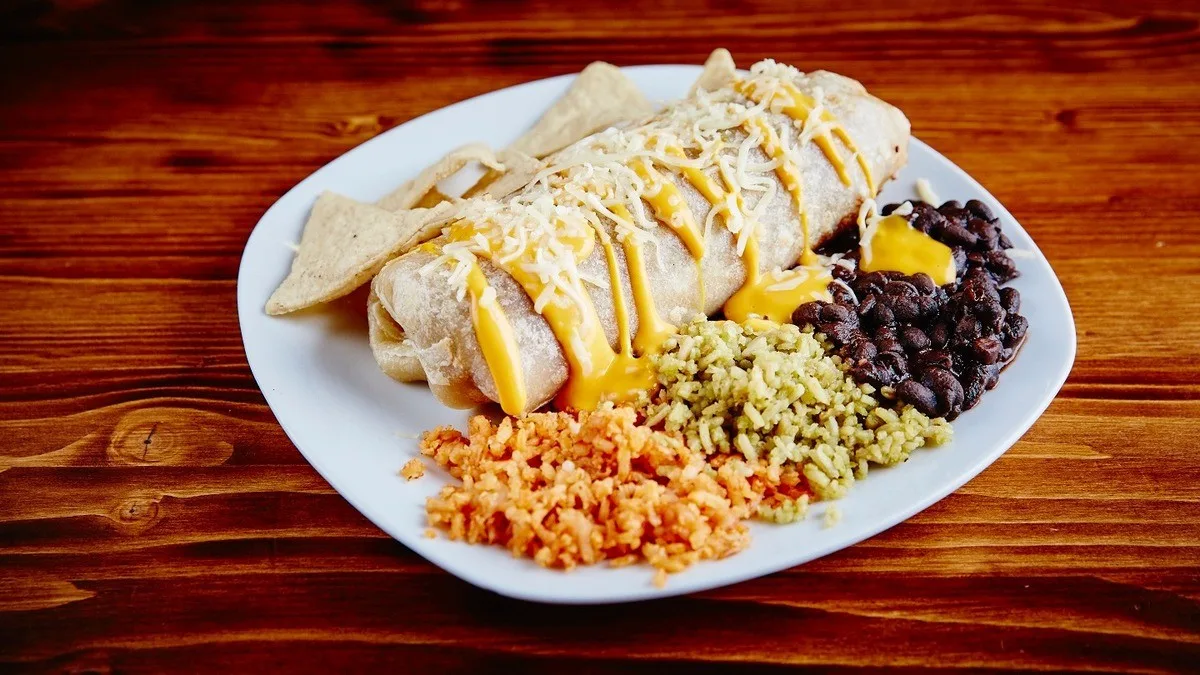 Burrito enchilada
