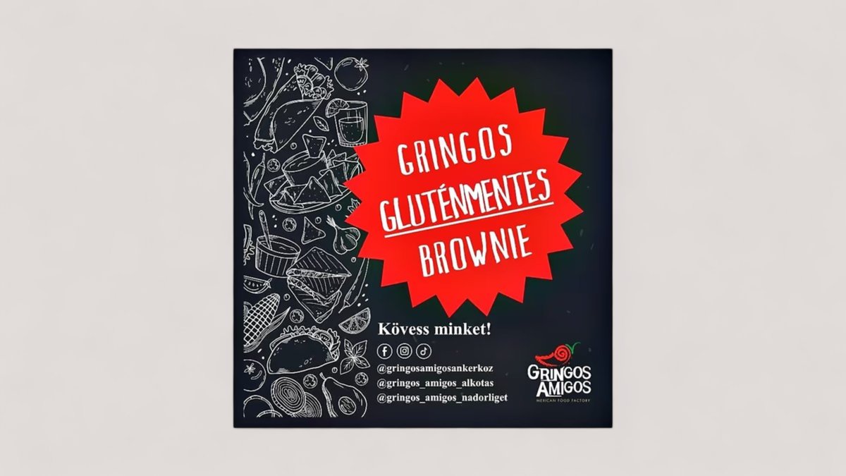 Gluténmentes brownie 60g