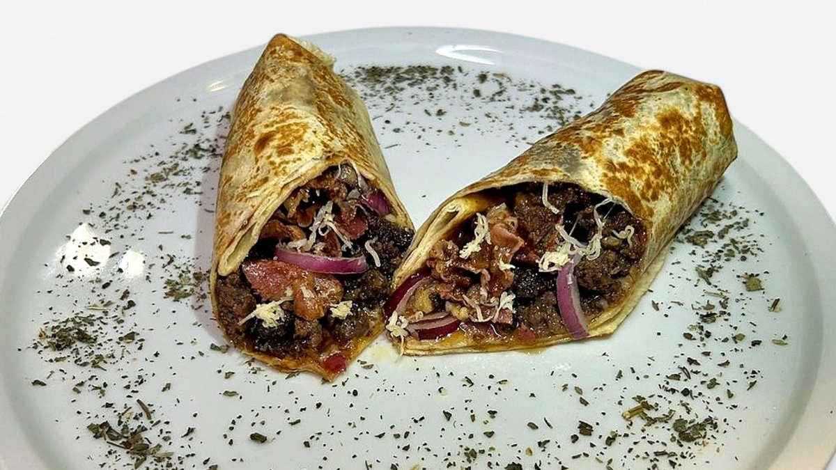 Bacon wrap menü