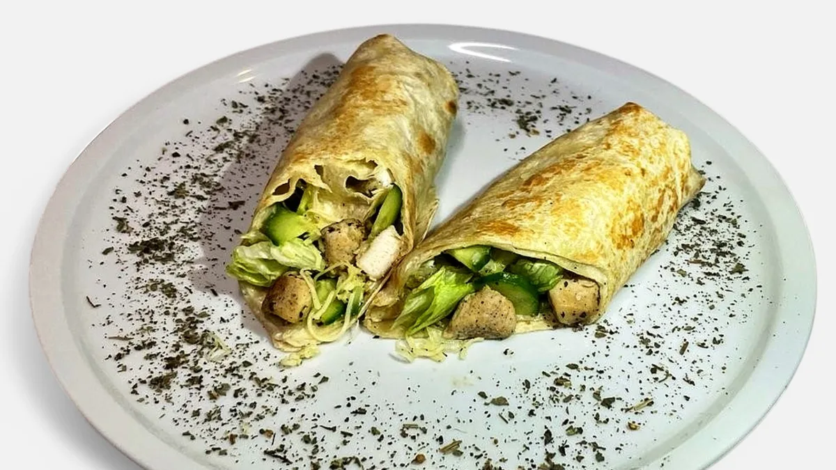 Csirkés wrap