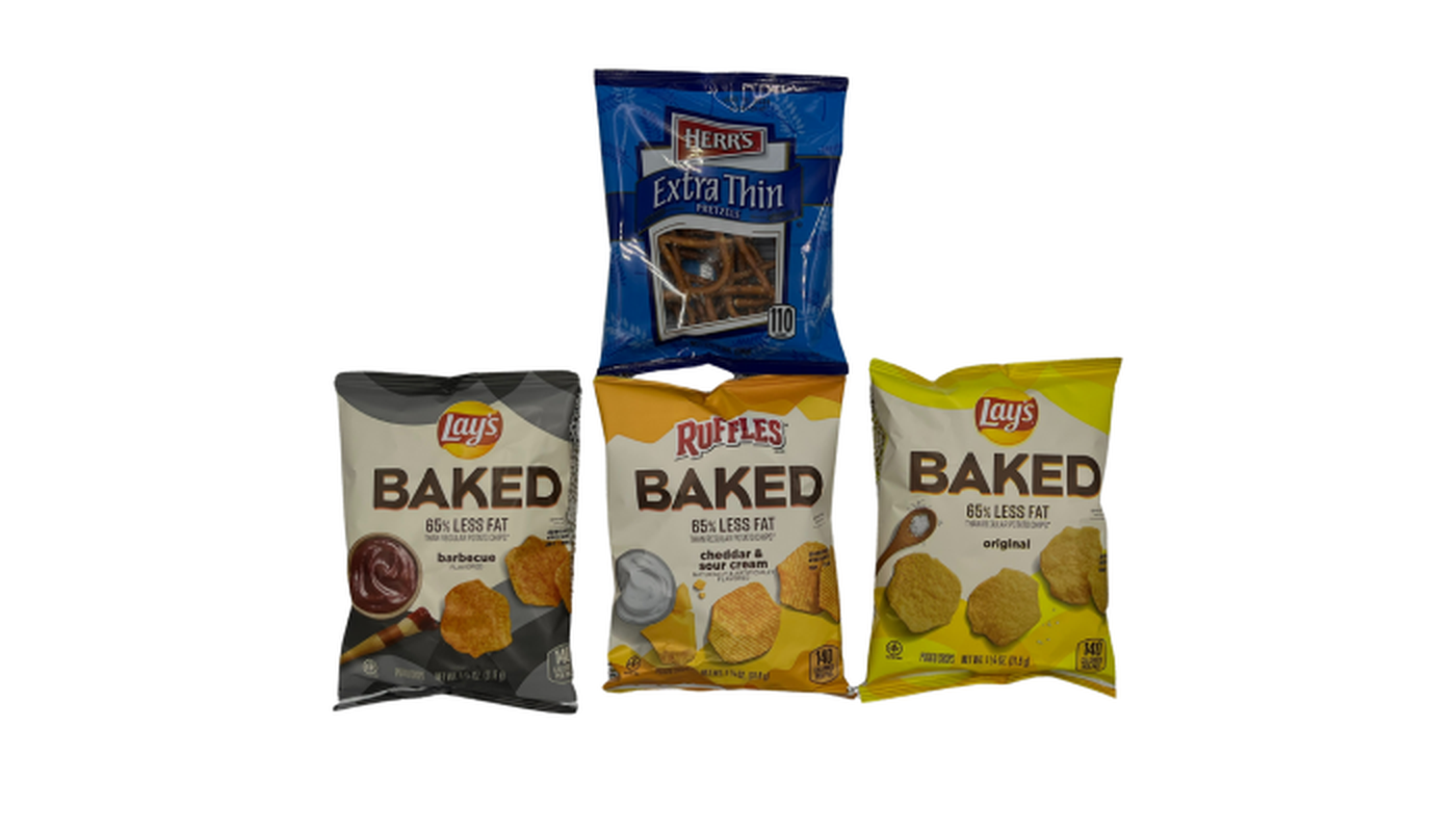 Baked Chips and Pretzels