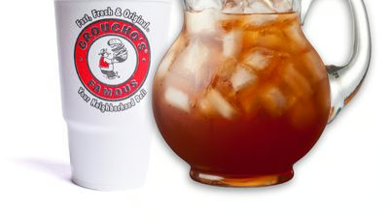 Groucho's Famous Tea Gallons