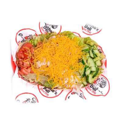 Turkey and Cheese Salad