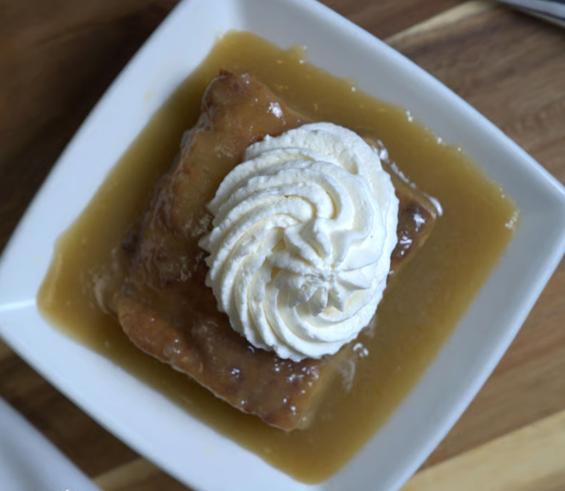 Bread Pudding w/Vanilla Sauce