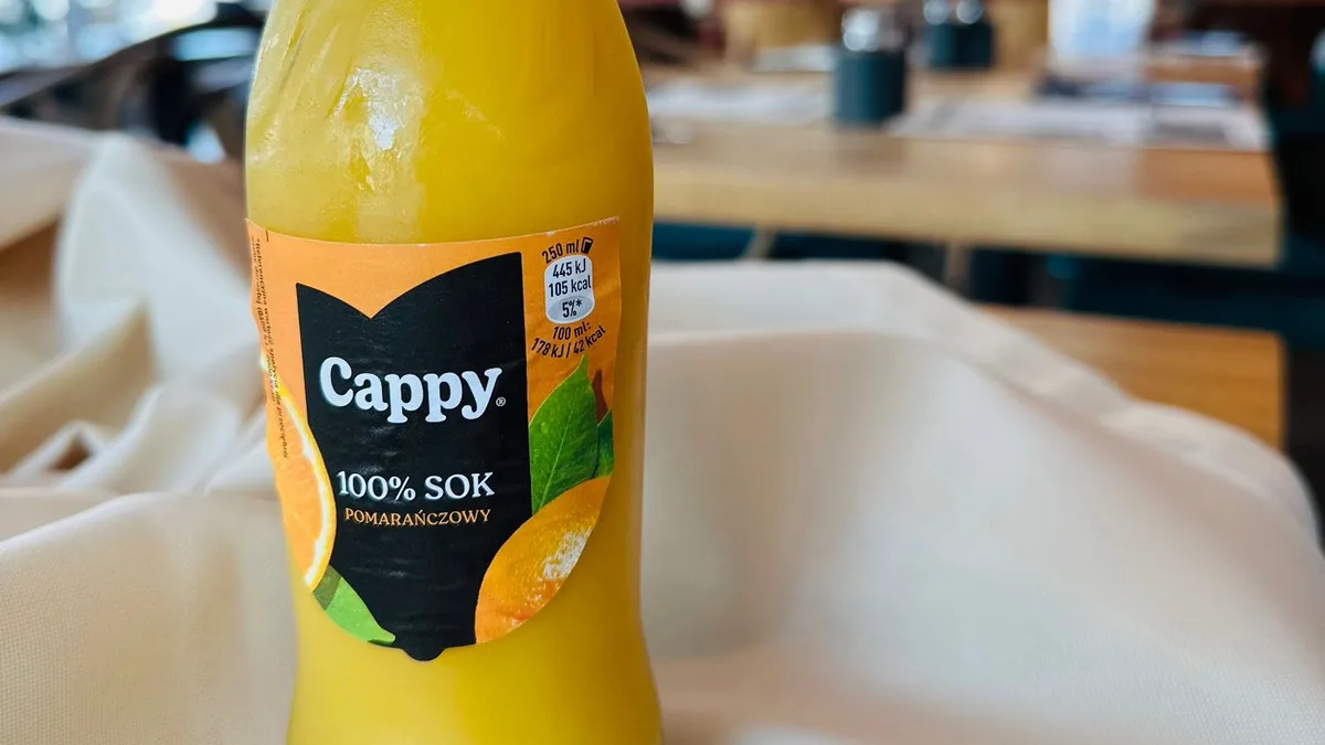Cappy Pomarańcza 250ml
