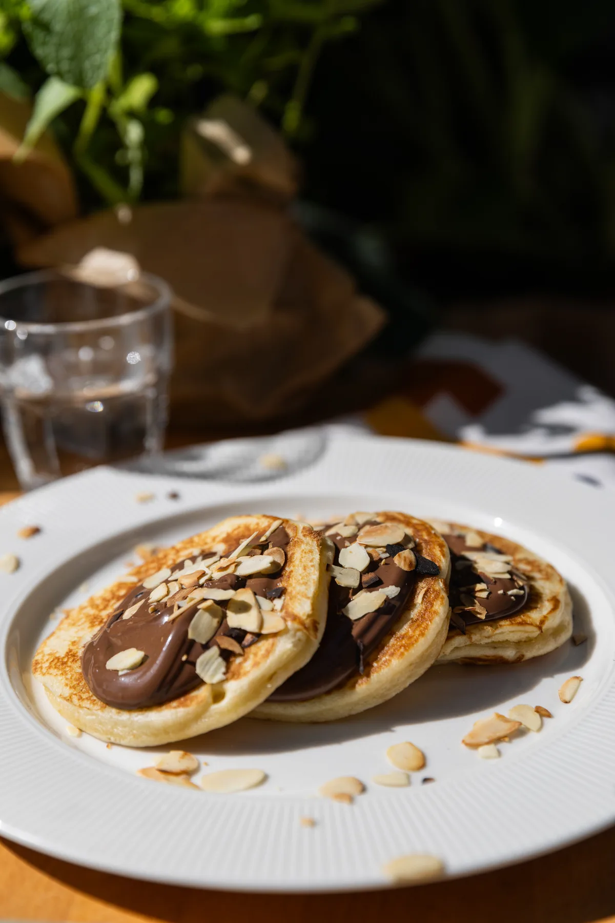Nutellas amerikai palacsinta